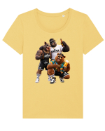  BORFAȘII | Regele combinațiilor Tricou mânecă scurtă guler larg fitted Damă Expresser