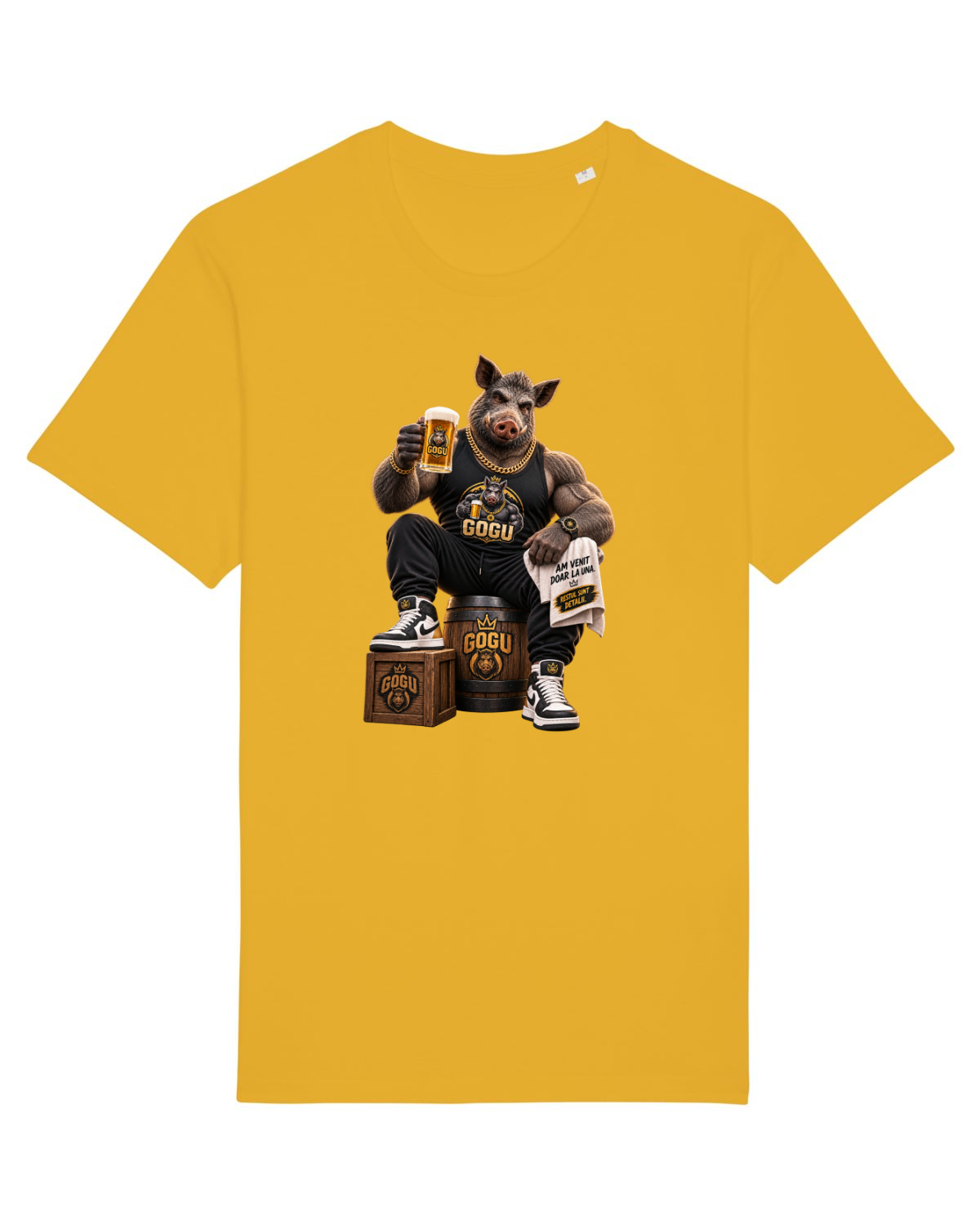 Tricou mânecă scurtă Unisex Rocker Spectra Yellow