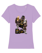 SANDU – BORFAȘII | Forța găștii Tricou mânecă scurtă guler larg fitted Damă Expresser