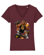 FANE – BORFAȘII | Specialist în haos Tricou mânecă scurtă guler V Damă Evoker