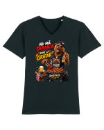 FANE – Nu mă deranja. Sunt la grătar! Tricou mânecă scurtă guler V Bărbat Presenter