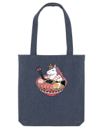 Unicorn Ramen Bowl Cute Japanese Food Noodles Chopsticks Sacoșă textilă