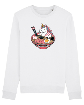 Unicorn Ramen Bowl Cute Japanese Food Noodles Chopsticks White