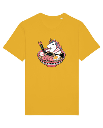 Unicorn Ramen Bowl Cute Japanese Food Noodles Chopsticks Spectra Yellow