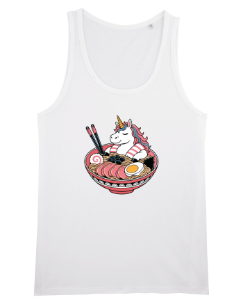 Unicorn Ramen Bowl Cute Japanese Food Noodles Chopsticks White