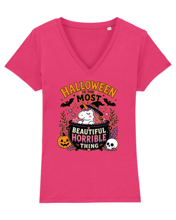 Halloween Unicorn Beautiful Horrible Thing Witch Costume  Raspberry