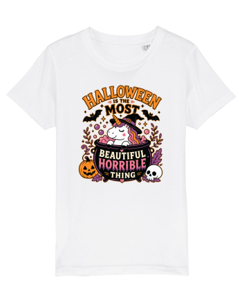 Halloween Unicorn Beautiful Horrible Thing Witch Costume  White