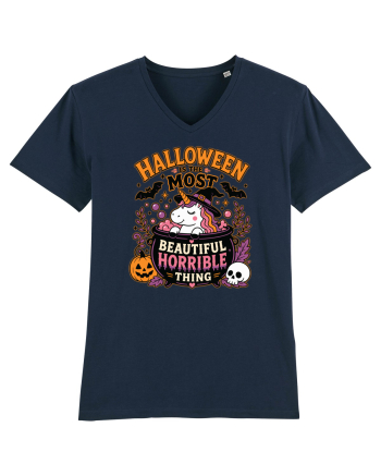 Halloween Unicorn Beautiful Horrible Thing Witch Costume  French Navy