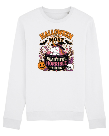 Halloween Unicorn Beautiful Horrible Thing Witch Costume  White