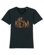 Boop – Întâlnire în pădure Tricou mânecă scurtă guler V Bărbat Presenter