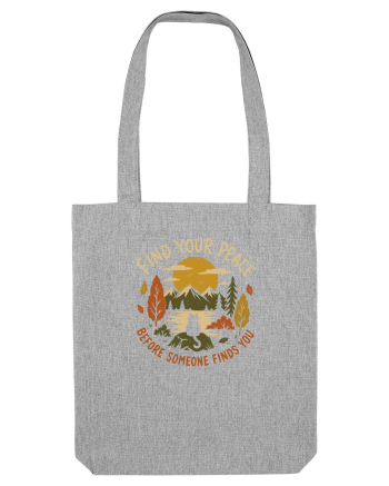 Find Your Peace Heather Grey