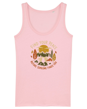 Find Your Peace Cotton Pink