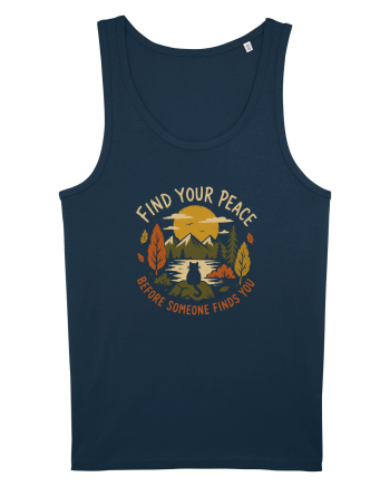 Find Your Peace Navy