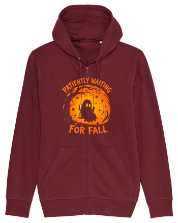 Patiently Waiting for Fall Burgundy