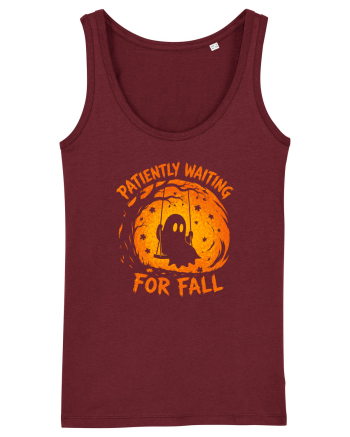 Patiently Waiting for Fall Burgundy