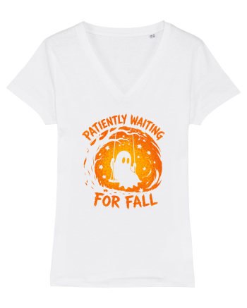 Patiently Waiting for Fall White