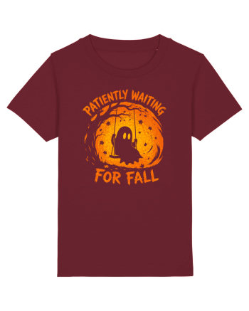 Patiently Waiting for Fall Burgundy