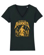 I’m With the Banned Tricou mânecă scurtă guler V Damă Evoker