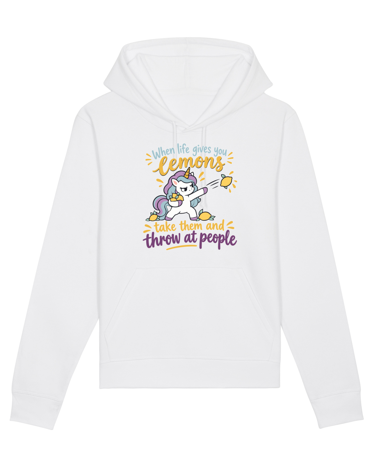Hanorac Unisex Drummer White
