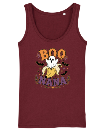 Boo-Nana Halloween Ghost Banana Funny Spooky Costume Party Burgundy