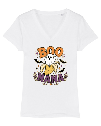 Boo-Nana Halloween Ghost Banana Funny Spooky Costume Party White