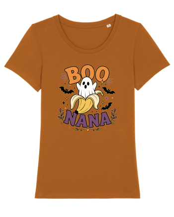 Boo-Nana Halloween Ghost Banana Funny Spooky Costume Party Roasted Orange