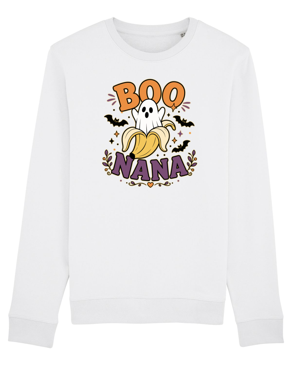 Bluză mânecă lungă Unisex Rise White