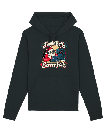 Jingle Xmas Bells Server Fails IT Support Santa Christmas Black