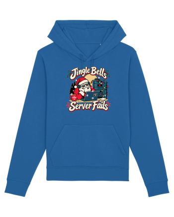 Jingle Xmas Bells Server Fails IT Support Santa Christmas Royal Blue