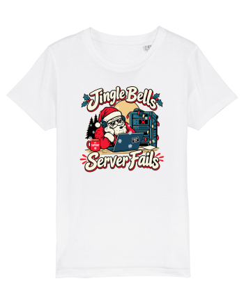 Jingle Xmas Bells Server Fails IT Support Santa Christmas White