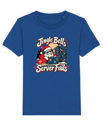 Jingle Xmas Bells Server Fails IT Support Santa Christmas Majorelle Blue