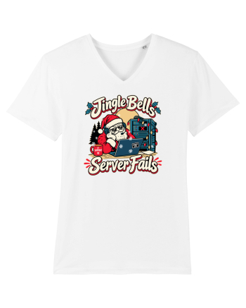 Jingle Xmas Bells Server Fails IT Support Santa Christmas White