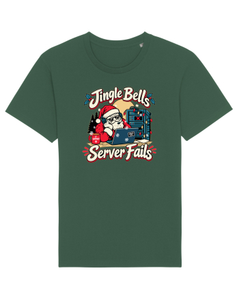 Jingle Xmas Bells Server Fails IT Support Santa Christmas Bottle Green