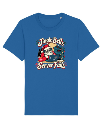 Jingle Xmas Bells Server Fails IT Support Santa Christmas Royal Blue