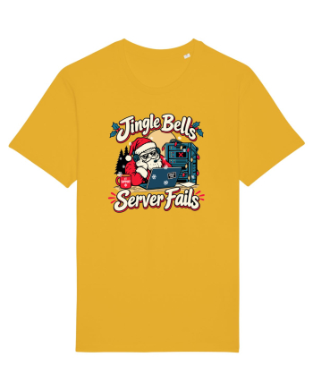 Jingle Xmas Bells Server Fails IT Support Santa Christmas Spectra Yellow