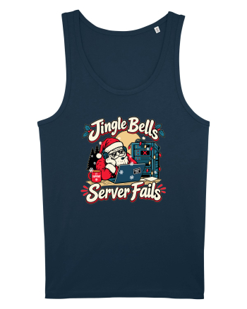 Jingle Xmas Bells Server Fails IT Support Santa Christmas Navy