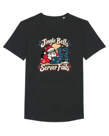Jingle Xmas Bells Server Fails IT Support Santa Christmas Black
