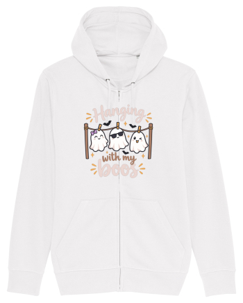 Hanging With My Boo Funny Ghost Halloween Ghosts Clothesline White