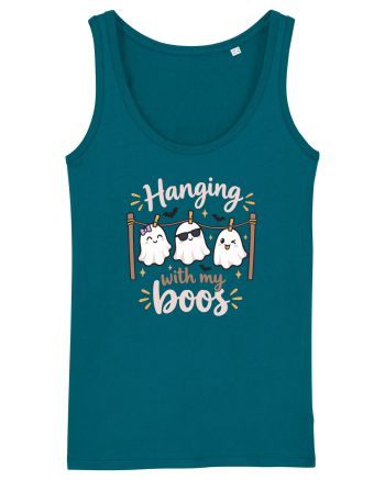 Hanging With My Boo Funny Ghost Halloween Ghosts Clothesline Ocean Depth