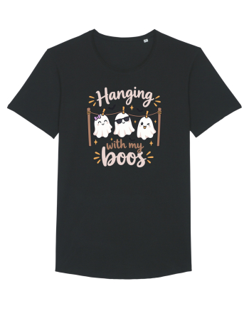 Hanging With My Boo Funny Ghost Halloween Ghosts Clothesline Black