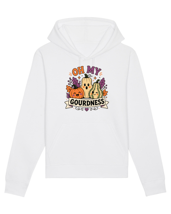 Halloween Pumpkin Fall Harvest Gourd Autumn Funny Seasonal White