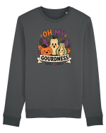 Halloween Pumpkin Fall Harvest Gourd Autumn Funny Seasonal Bluză mânecă lungă Unisex Rise