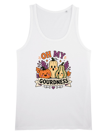 Halloween Pumpkin Fall Harvest Gourd Autumn Funny Seasonal White