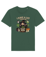 Funny Introvert Halloween Witch in a Overwhelmed Busy Night Tricou mânecă scurtă Unisex Rocker