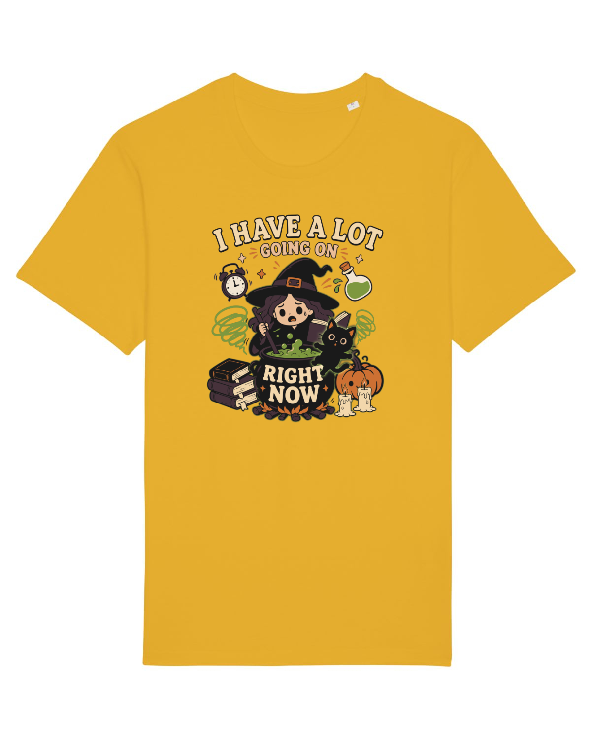 Tricou mânecă scurtă Unisex Rocker Spectra Yellow