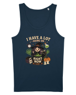 Funny Introvert Halloween Witch in a Overwhelmed Busy Night Maiou Bărbat Runs