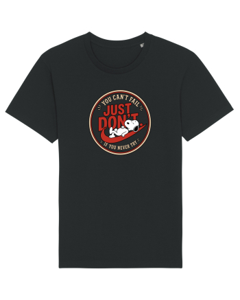 Just Don’t – You Can’t Fall If You Never Try Tricou mânecă scurtă Unisex Rocker