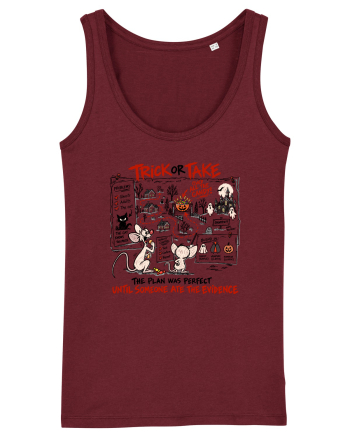 Trick or Take Over All the Candy Burgundy