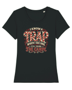 I Know a Trap When I See One – Still Taking the Candy Tricou mânecă scurtă guler larg fitted Damă Expresser
