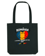România e acasă oriunde m-aș afla  Sacoșă textilă